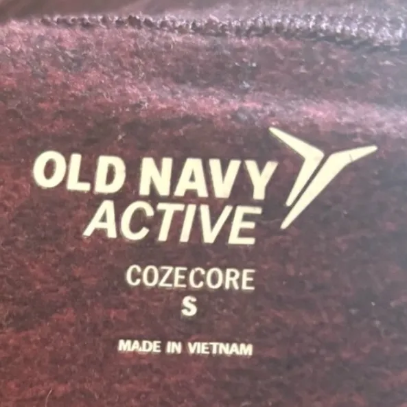 Old Navy Cozecore Burgundy Joggers‎ Size Small - Image 5