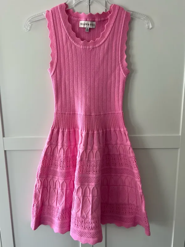 Willow & Wind Knit Fit & Flare Dress - Image 3