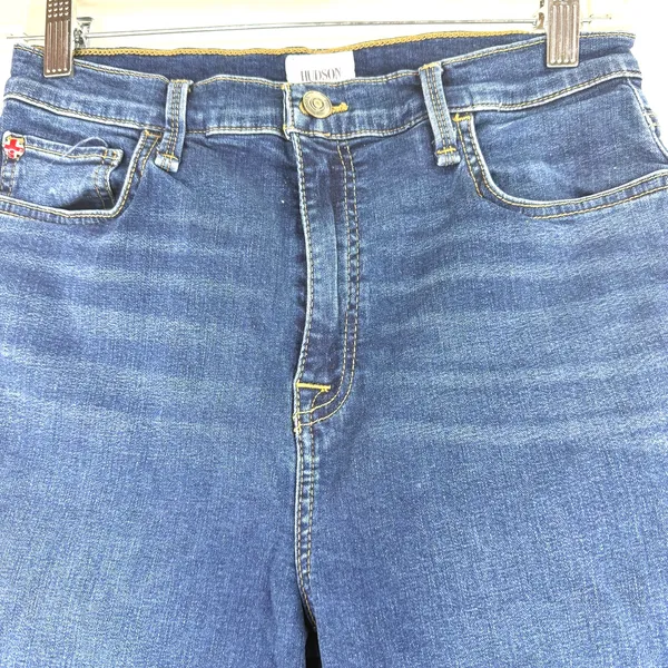 Hudson Women's NOA High Rise Stretch Cropped Jeans Size 27 - Image 2
