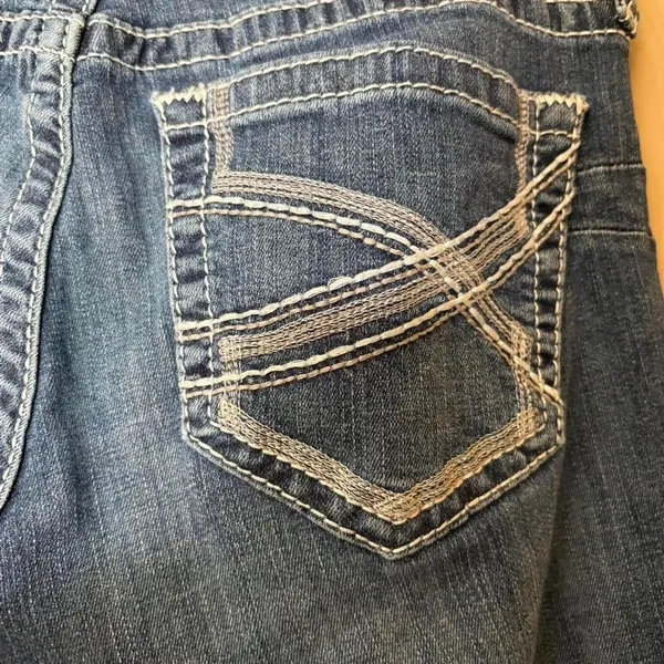 Ariat Women's Blue and Navy Jeans - Image 7