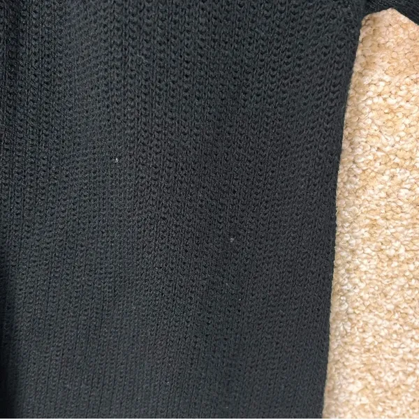 Imperfect‎ CAbi cardigan small black neutral cotton blend snap buttons pockets - Image 4
