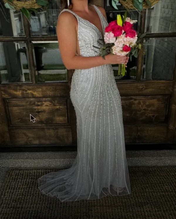 Prom Dress Size 4 - Image 3
