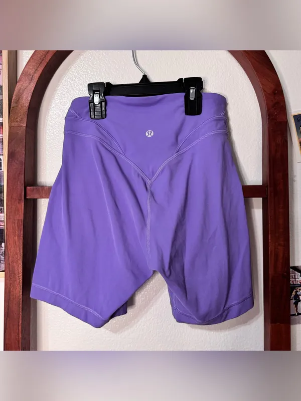 Lululemon Align Curve Seam High-Rise Short 6" Dark Lavender - Image 4