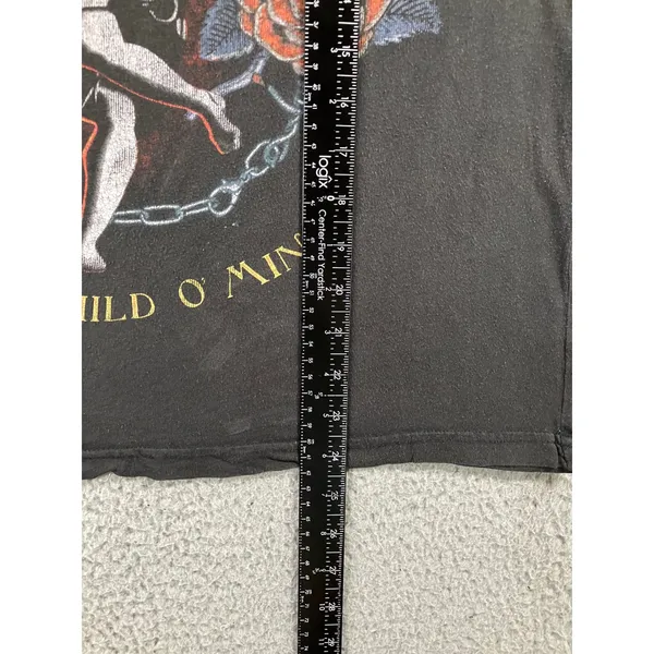 Guns N' Roses Graphic T-Shirt Women‎ M Sweet Child O' Mine Rock Band Thrashed - Image 4