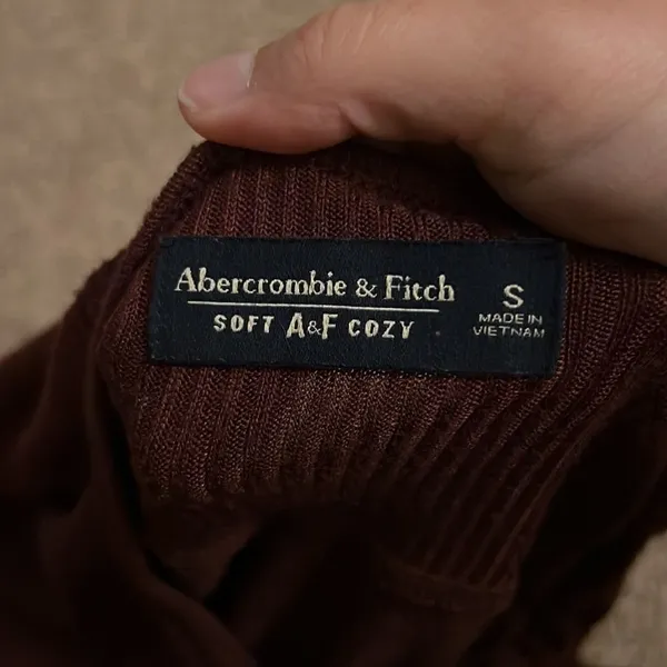 Abercrombie faux‎ wrap sweater small - Image 6
