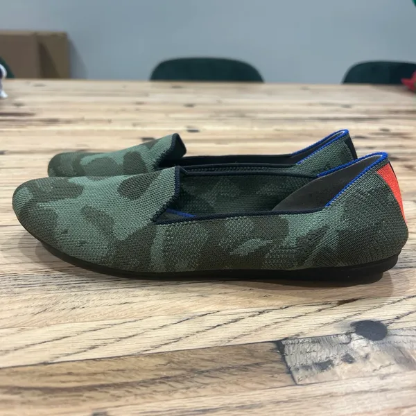 Camo green Rothy’s flats - Image 5