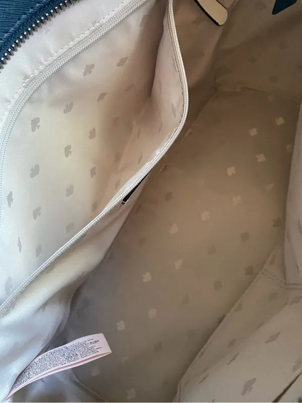 💓💓💓BOGOHO💓💓💓Kate Spade Pink and Navy Saffiano Leather Tote - Image 10