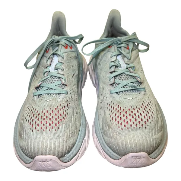 HOKA One One Clifton Edge Seafoam Blue‎ Running Shoes Sneakers Womens Size 11 - Image 2