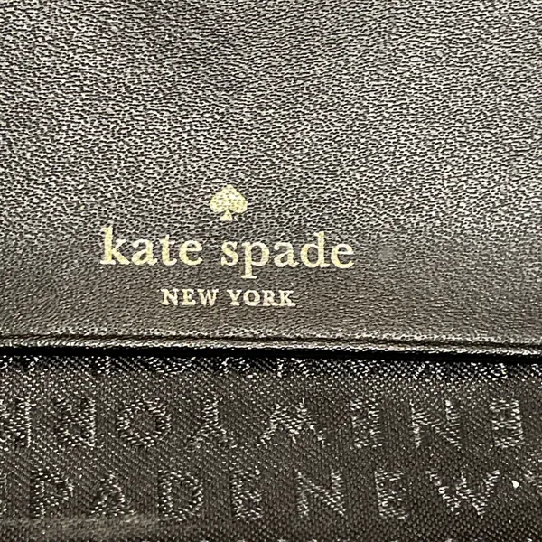 Kate Spade Darla Montford Park Black Leather Bow Key Ring Wallet - Image 4