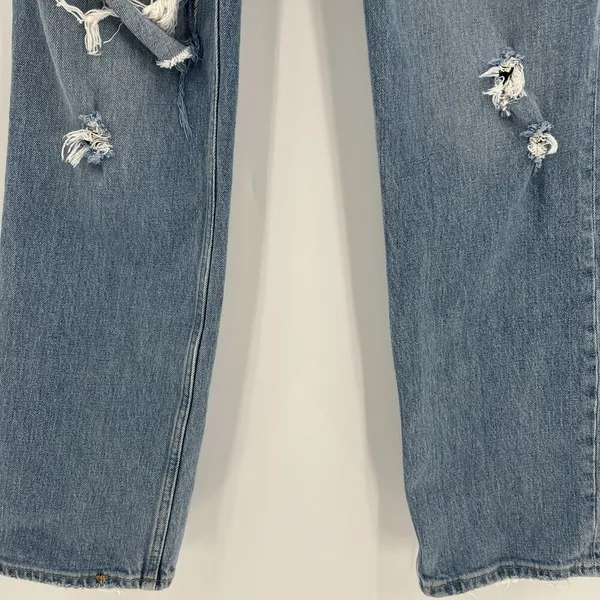 Abercrombie & Fitch‎ Jeans Women's 4/27 90s Straight Ultra High Rise Curve Love - Image 4
