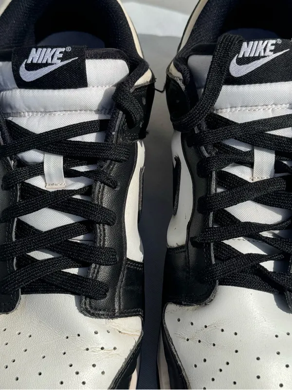 Nike Dunk Low Panda Black White Women’s 11 / Men’s 9.5 DD1503-101 - Image 4