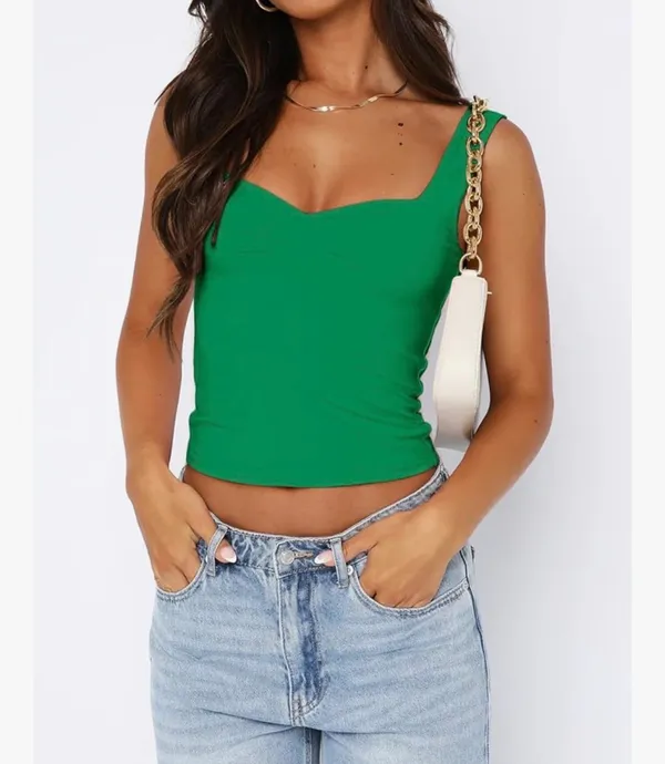 Green Amazon Tank Top - Image 2
