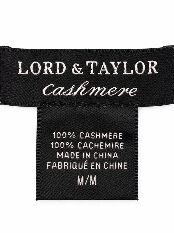 Lord & Taylor 100% Cashmere Striped V-Neck Sweater Mint Size Medium - Image 4