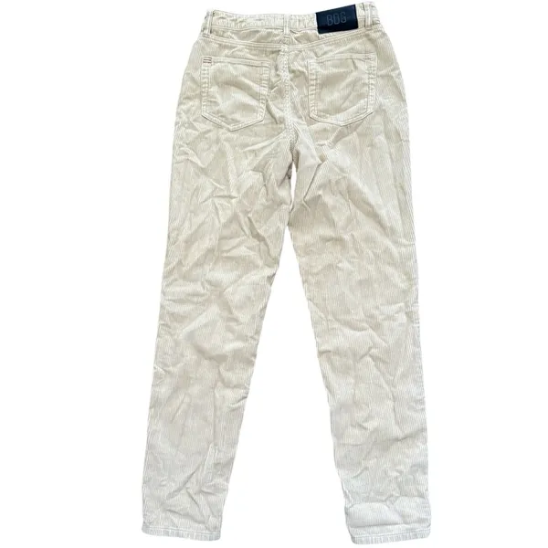 Urban‎ Outfitters BDG Mom High Rise Corduroy Pants Womens Size 27 Beige Tan New - Image 6