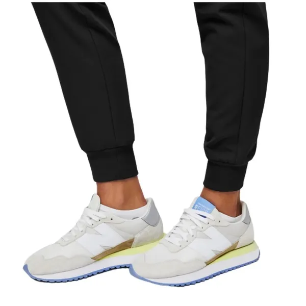 FIGS Jogger Style Technical Collection Scrub Pants in Black - Image 3