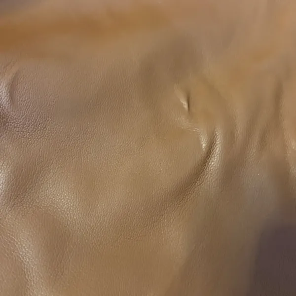 Zara Camel Brown Faux Leather Trench Coat - Image 12