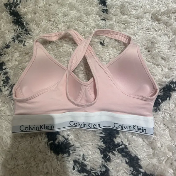 Calvin Klein Pink Women's Bra - Image 2