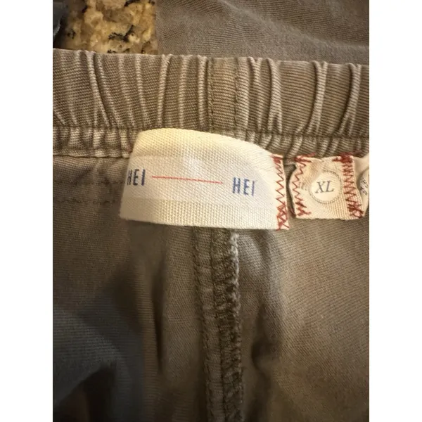 Anthropologie Hei Hei Pants Womens Size XL Drawstring Pants PATCHWORK UTILITY - Image 7