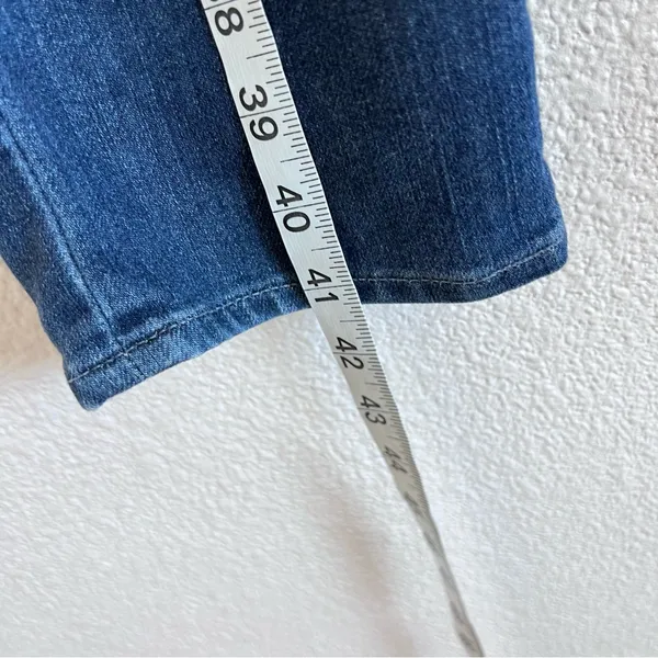 AG Adriano Goldschmied Women's The Premiere Skinny Straight‎ Blue Jeans - Image 5