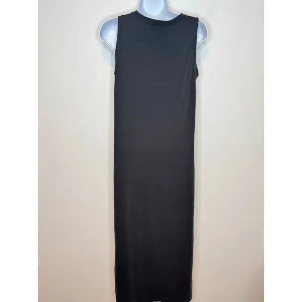 Banana Republic Womens Basic‎ Black Maxi Dress Modal Fabric SIZE XS - Image 2