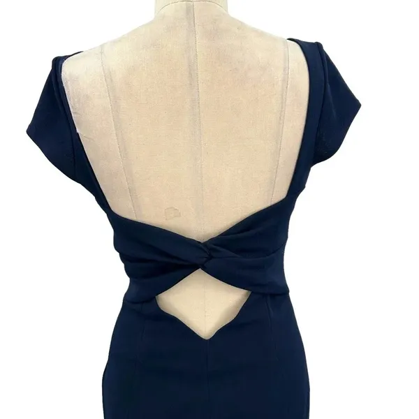 Katie May x BHLDN Madison Maxi Long Dress in Navy Blue‎ Size 6 - Image 9