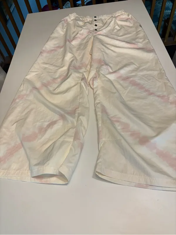 Free People FP Movement Pregame Printed wide leg pants size medium - Image 2
