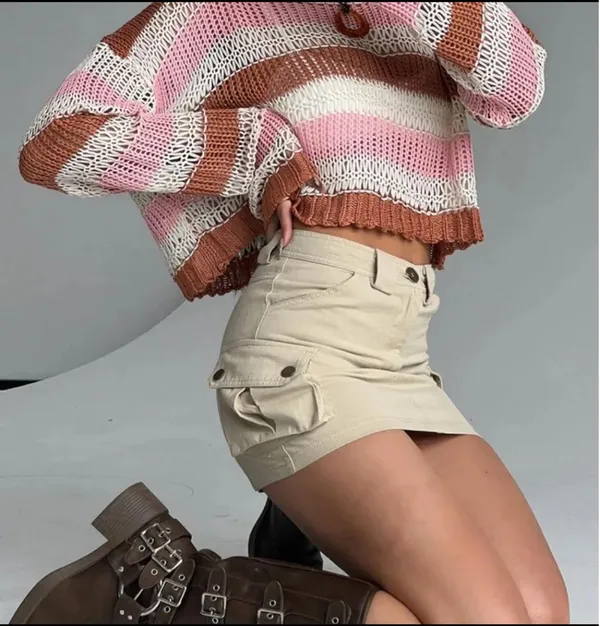 Princess Polly Cargo Mini Skirt - Image 3