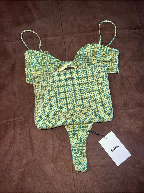 Triangl Bikini Set Yellow Size Xs, L - Image 3