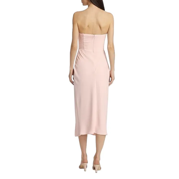 Amanda Uprichard Mandy Midi Dress - Blush - Small - Image 10