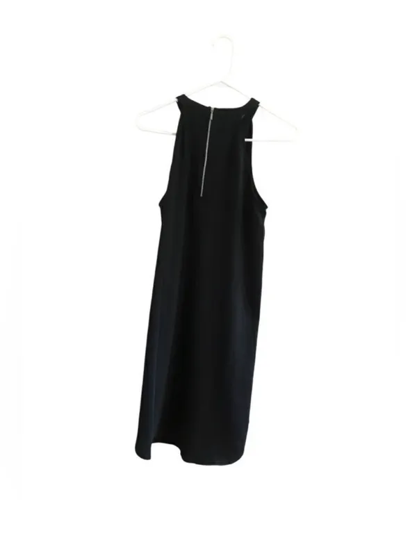 Cynthia Rowley Black Halter Mini Dress - Image 3