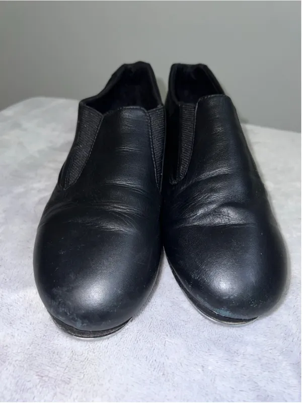 Capezio Black Tap Dance Shoes Size 6 - Image 9