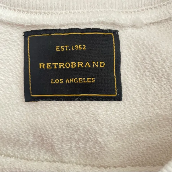 Retrobrand Ski Graphic Sweatshirt Size Small - Image 4