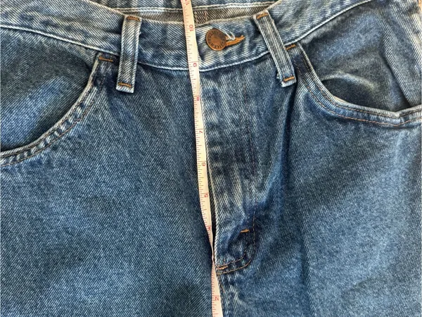 Vintage Rustler Women's Blue Straight-Leg Jeans - Image 8
