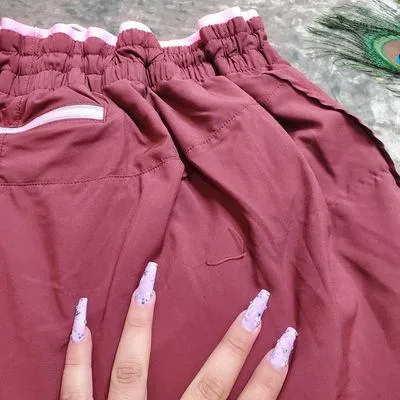 Fabletics Breathe Run Shorts In Rust/Spring Pink - Image 6