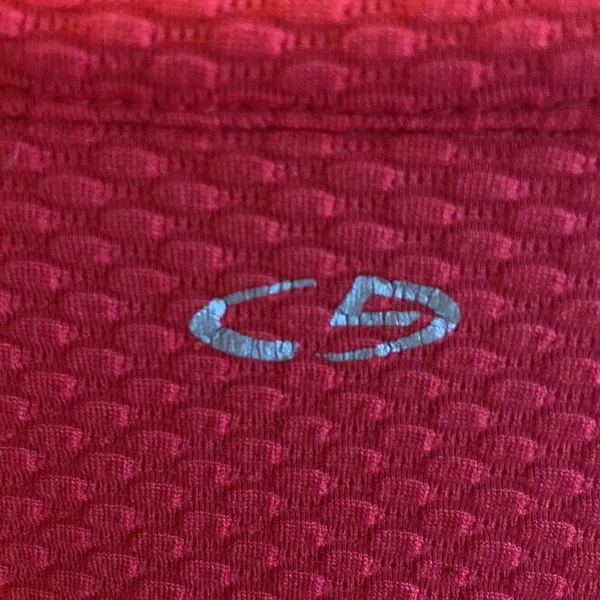 Champion  red/grey 3/4 quarter zip pullover XL - Image 8