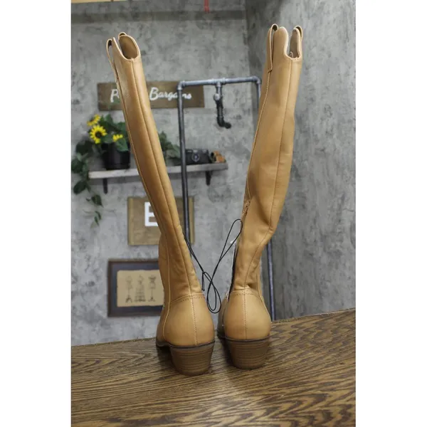 Universal Thread Womens Sommer Western Boots 87929901 Light Brown 9M - Image 3