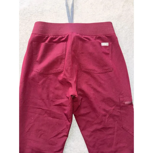 Figs Zamora Jogger Scrub Pants Graphite Red Size XSmall‎ - Image 5