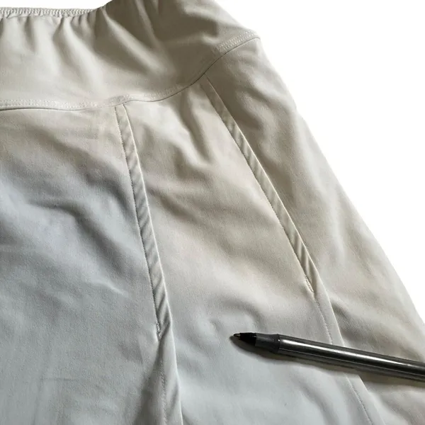 White Pleated Golf Skort Tenniscore Navy Stripe Country Club Athletic Skirt XS‎ - Image 7
