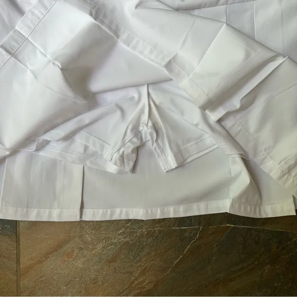 Daily Sports Pescara Side Zip Golf Skort Women’s Size 12 White - Image 3
