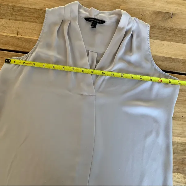 Grey Sleeveless Top XS - Image 4