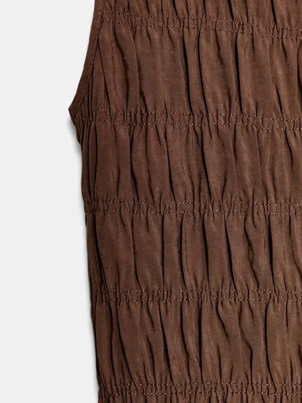 Nwt Zara Voluminous Midi Dress Size S - Image 7