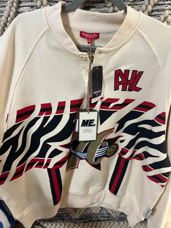 Half Button 76er’s Crewneck - Image 2