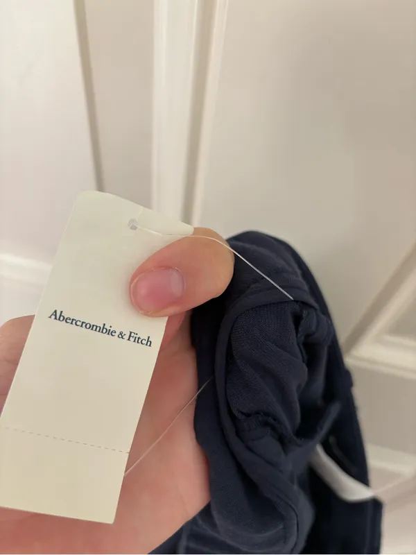 Abercrombie & Fitch Pleated Elastic Waist Dress Pants 33 Short - Image 7