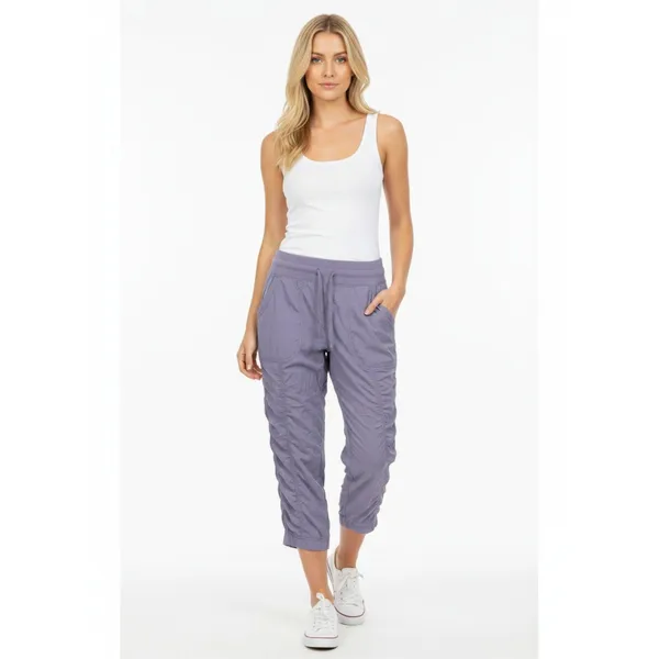 North Face Lavender Cargo Leisure Outdoor Cropped Pants S - Image 6