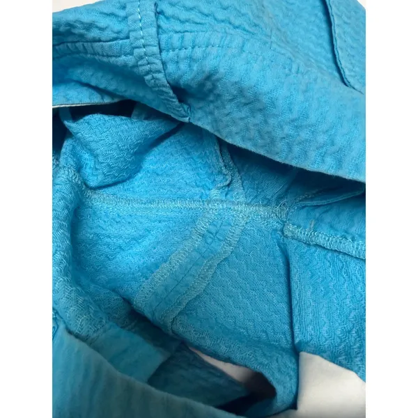 Lilly Pulitzer Callahan Shorts Size 2 Searulean Blue Seersucker Cotton 5" - Image 9