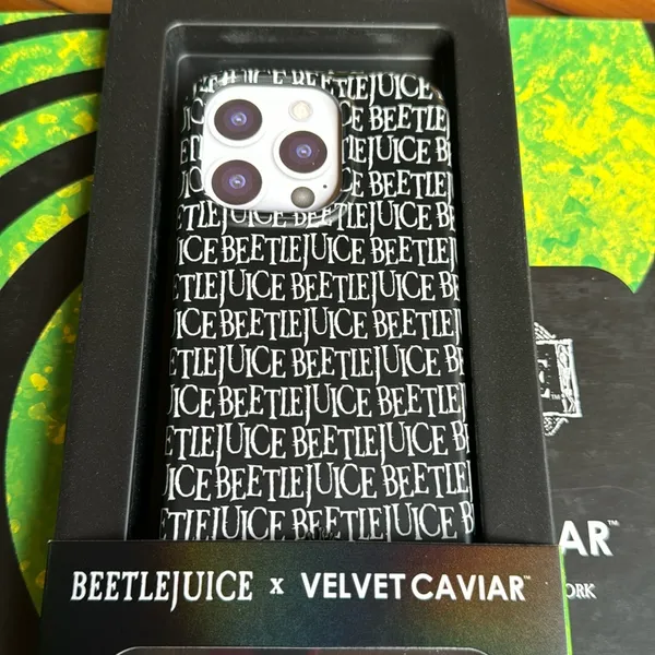 Velvet caviar Beetlejuice iPhone Case - Image 3