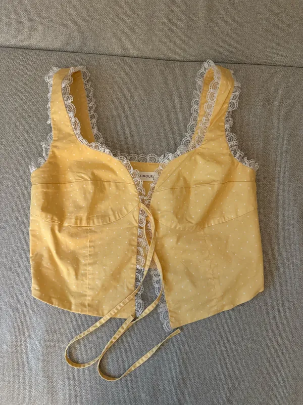 Rumours top Yellow Size M - Image 2