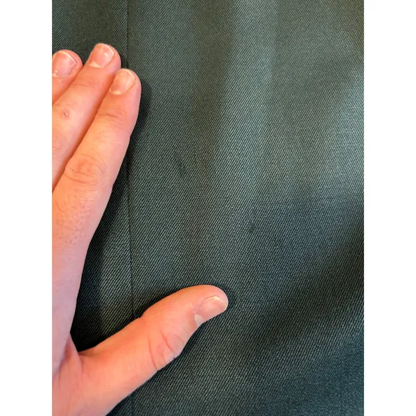Liz Claiborne Collection Womens Forest Green 100% Wool Pencil Skirt Size 8 - Image 6