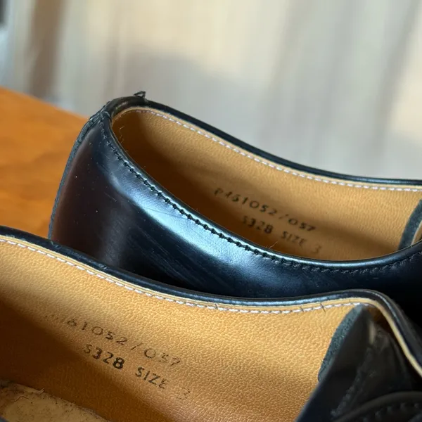Vintage 90s Dr. Martens 1461 Oxford Derby Smooth Leather Shoes - Image 7