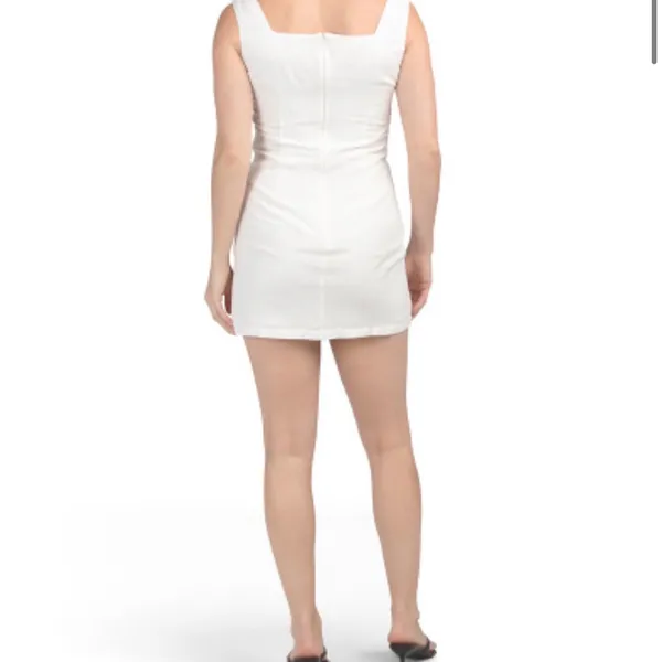 French Connection Birdie Square Neck Mini Dress - Image 2